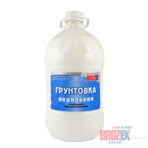 Грунтовка акр.универ (1:1) по 1,0кг (12) BROZEX - фото