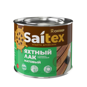 Лак Яхтный Saitex  матовый 0.9 л. - фото