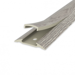 Порог с монтажным каналом 36мм*1,6м Дуб мокко 208 (10) - фото