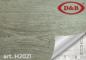 2021H Пленка самоклеящаяся D&B 0,45*8м светлое дерево  /20																 - фото