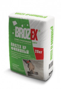 Шпаклевка полимерная белоснежная WR 650 BROZEX КR Финиш + 20кг /56 - фото